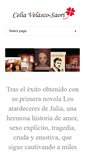 Mobile Screenshot of celiavelascosaori.com